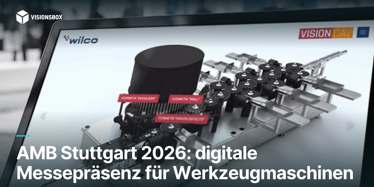 AMB Stuttgart 2026: digitale Messepräsenz für Werkzeugmaschinen