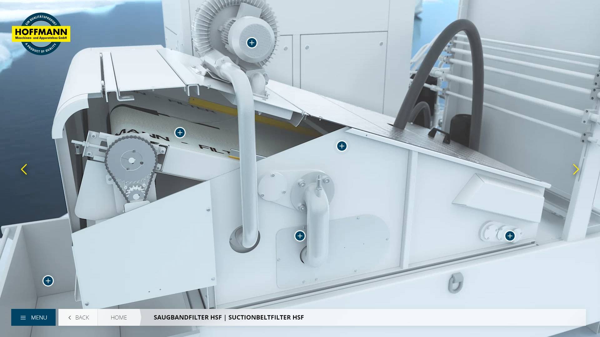 HOFFMANN Filtermaschine