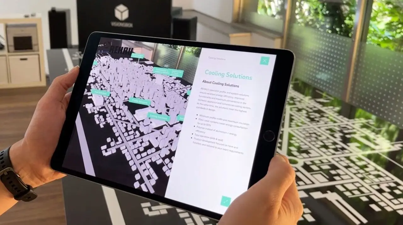 REHAU AR-Anwendung Video – Augmented Reality Demo