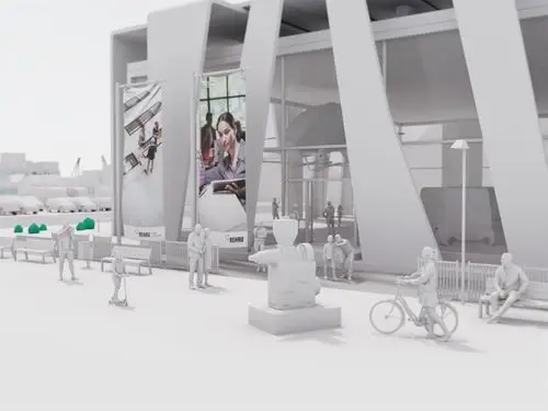 3D-Visualisierung Industrieprodukt – detailliertes CGI-Rendering
