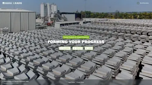 HERRENKNECHT Lead-Tool — Startscreen 3D-Anlagenkonfigurator