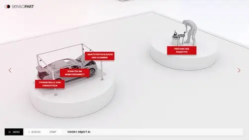 SensoPart Expo – digitaler Messeauftritt für Industriesensoren (Detail)