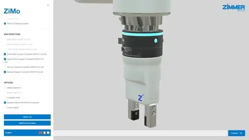 ZIMO-Systemlösung: Detailansicht im 3D-Konfigurator