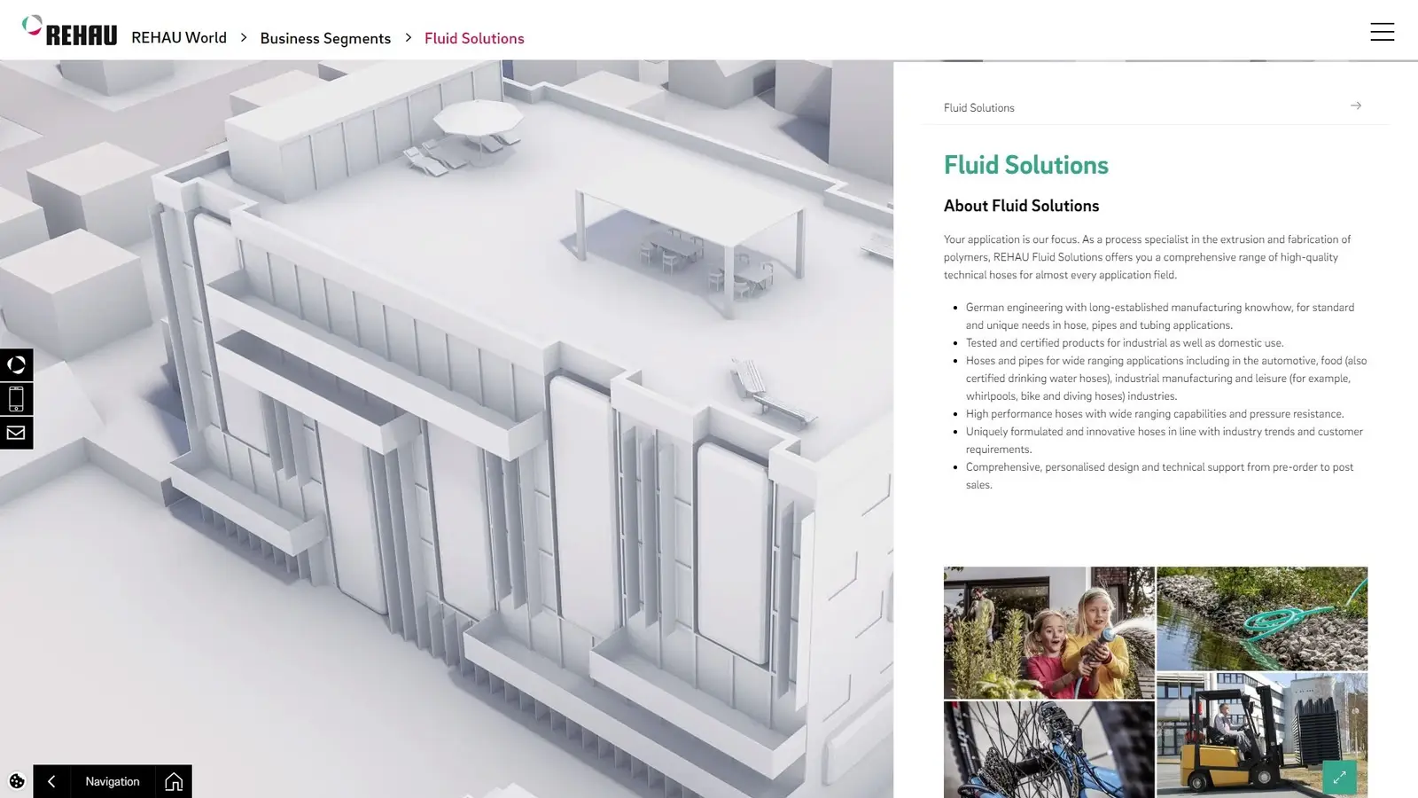 Media REHAU World – digitaler Showroom für interaktive Produkterlebnisse