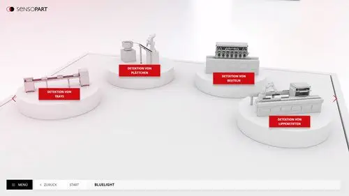 Media SENSOPART Expo — Interaktive Produktübersicht Sensortechnik