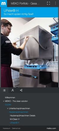 Meiko-Menu Meiko-Menu