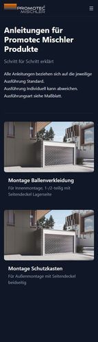 Media PROMOTEC MISCHLER — Digitale Montageanleitung Schritt-für-Schritt