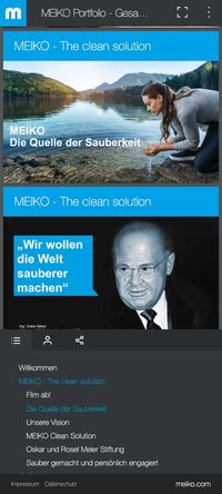 Meiko-Menu Meiko-Menu