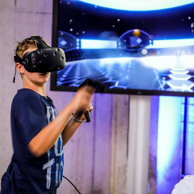 Basketball spielen in Virtual Reality