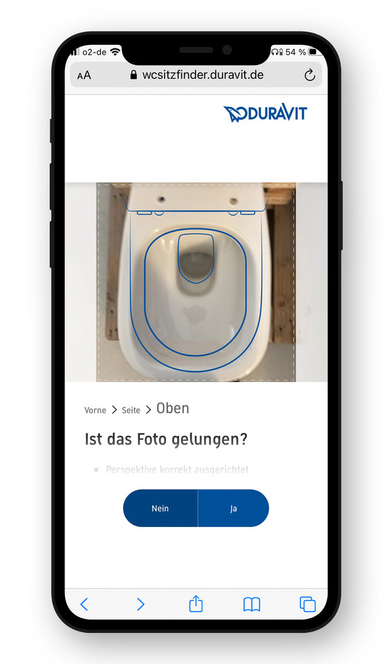 Smartes Servicetool User-Story: Anleitung Keramik fotografien 